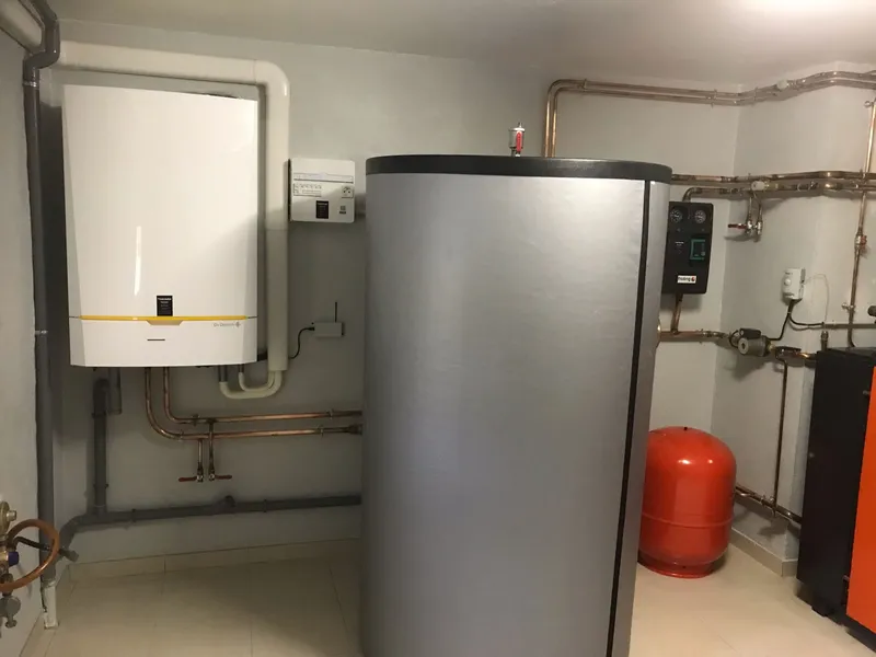 chauffage pac releve chaudiere bois radiateur eau chaude sanitaire savigneux